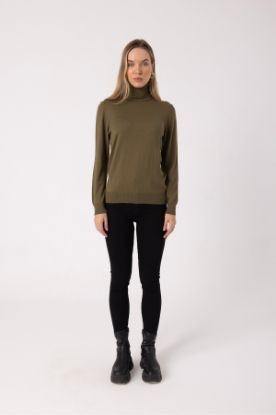 Picture of Turtleneck Mercerized Women’s Sweater